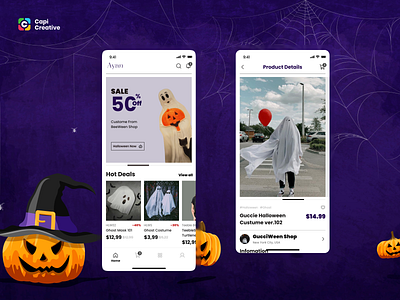 Ayan - Fashion eCommerce UX/UI design app app design capi creative design ecom ecommerce app event app halloween mobile online fashion shopping online shop ui ui design ux design