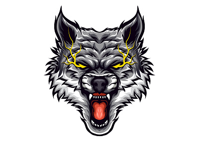 WOLF VECTOR ART 2022 design 2d 3d animation art brand identity branding concept art design graphic design illustration illustrator logo logo design logo icon mascot logo motion graphics ui vector vector art