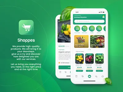 Shoppes IOS Mobile App UI Design app design app ui design ios ios app mobile app ui ui design