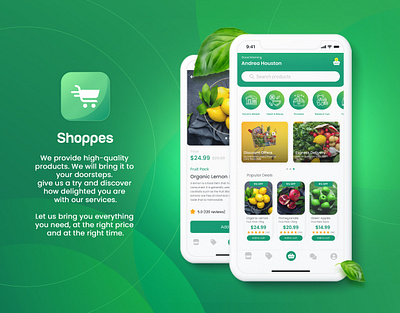 Shoppes IOS Mobile App UI Design app design app ui design ios ios app mobile app ui ui design