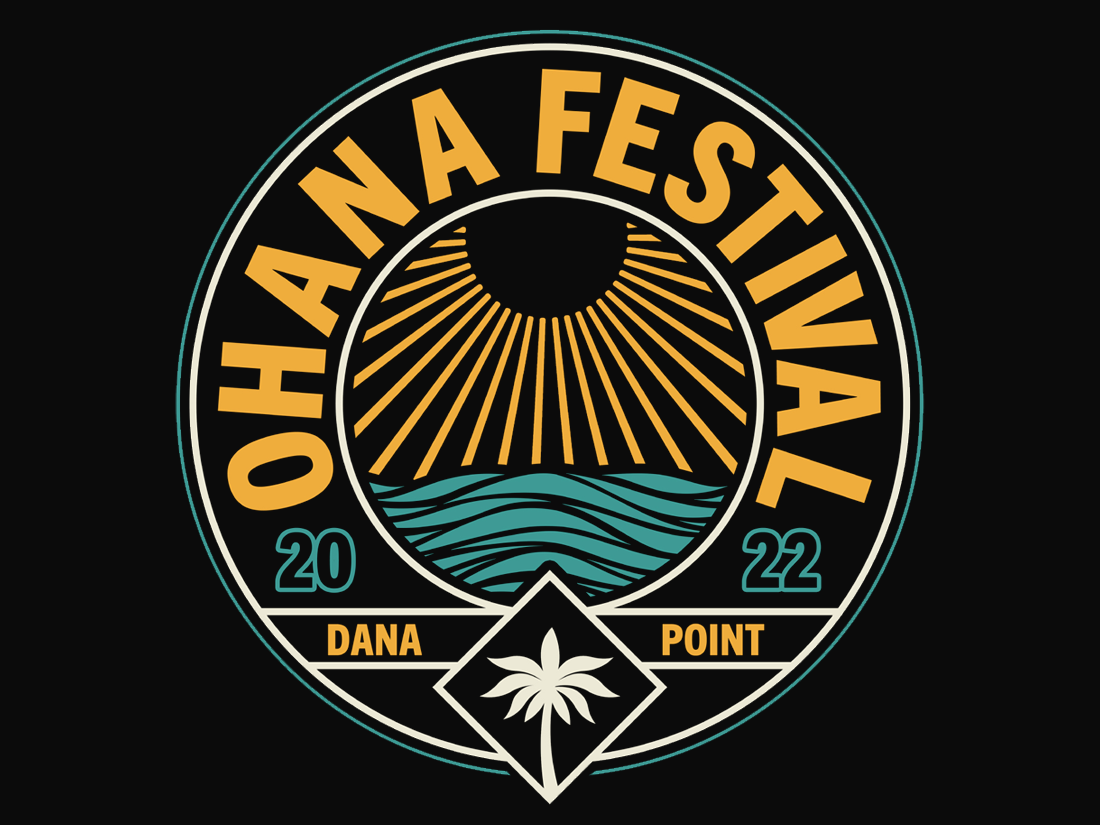 Ohana Festival Merch Design by Brandon Stecz on Dribbble
