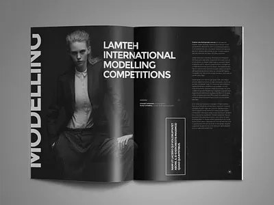 FREE InDesign Magazine Template app book branding business company company profile design facing facing pages illustration indesign indesign magazine magazine template marketing print design profile pubric print strategy ui ux