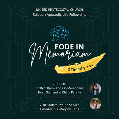 Fode In Memoriam design graphic design illustration