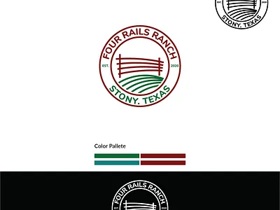 Fence Rails Business Logo 3d animation art branding design graphic design illustration logo logo design logos modern logos motion graphics ui vector art