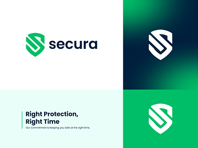 secura app branding design graphic design illustration logo typography vector