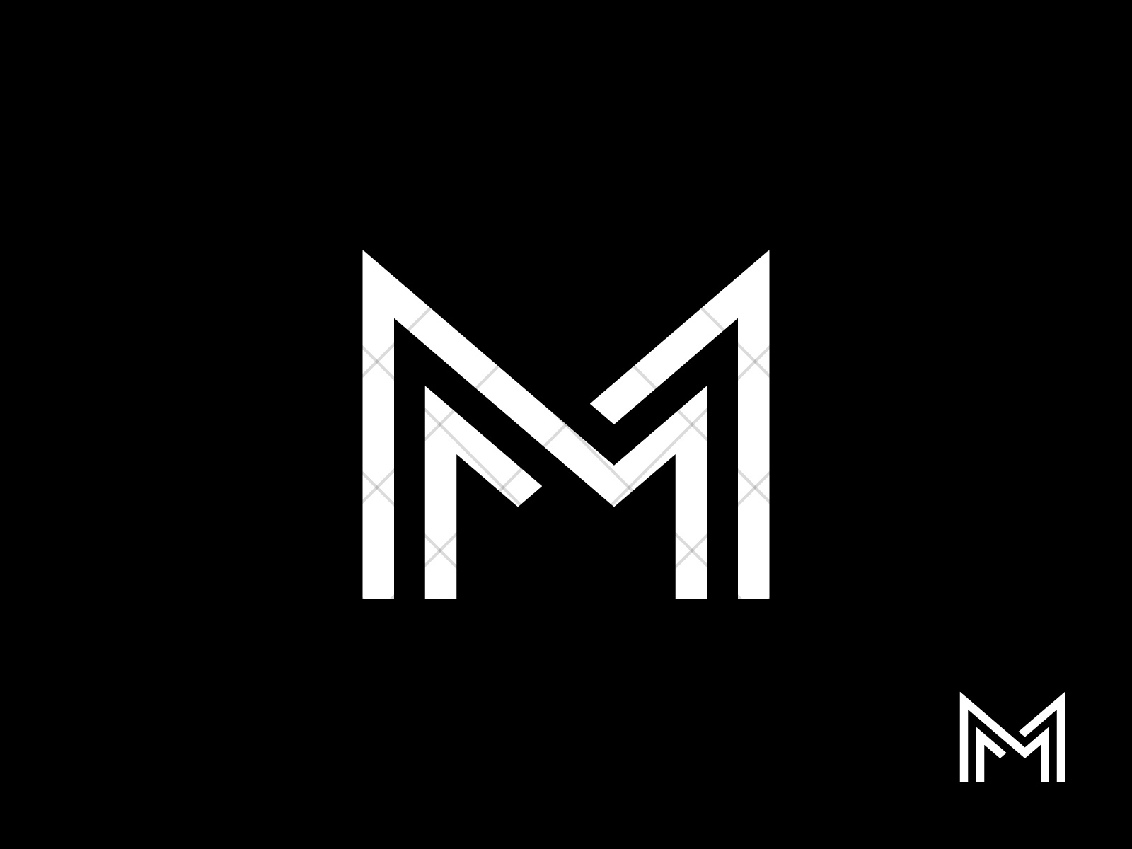 MM Monogram Logo { For Sell } by Sabuj Ali on Dribbble