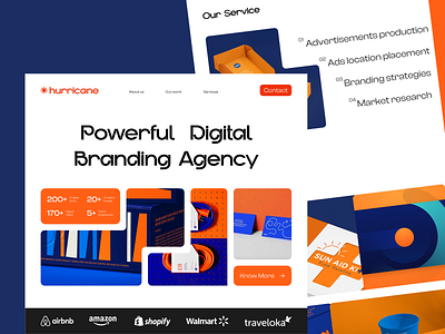 Branding agency landing page