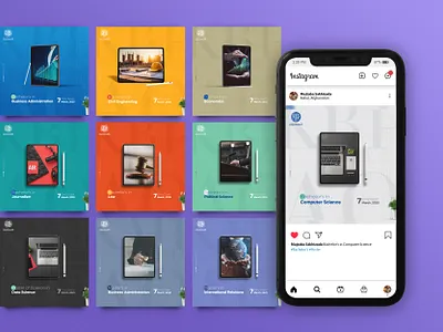 Bachelor’s Program - Poster bachelor design designer graphic designer kardan poster social media social media poster