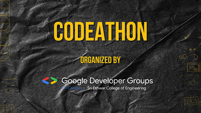 Codeathon Judges Announcement @Thiran 2025 - Sri Eshwar animation branding canva design figma graphic design hackathon illustration logo poster ui vector