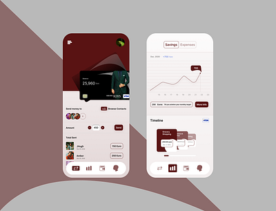 Banking App Concept Design banking classic credit card design progress ui ux wallet