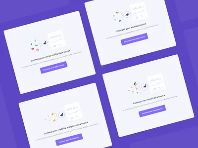 Empty states (Sparrow) analytics dashboard data data ux data visualization digital agency digital marketer email campaign empty state empty state ui illustration marketing marketing analytics ppc reporting social media social media analytics ux