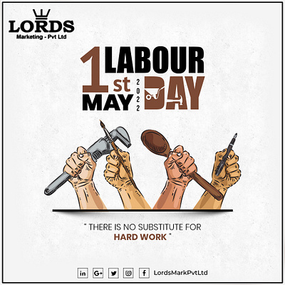 Labour Day branding design graphic design typography