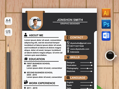 Resume / CV Professional template