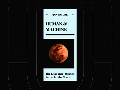 Overture - Human & Machine bold branding clean design hellohello humanity interface ios magazine minimal mobile overture simple social the new york times typography ui ux web website