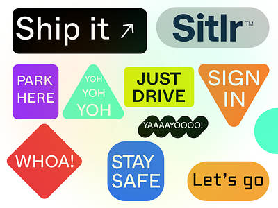 Sitlr Brand Design brandidentity branding design typography ui