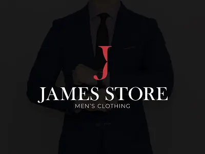 Men's clothing store logo design branding clothing logo design freestyle logo graphic design initials logo j logo logo logo design mens clothing monogram logo typography vector