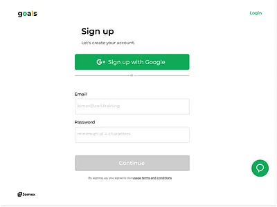 Signup Page app branding design ui uiux ux web3