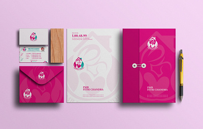 LOGO PMB FITRI CHANDRA branding branding design brands design graphic design l logo logo midwife logos midfiwe ui website concept