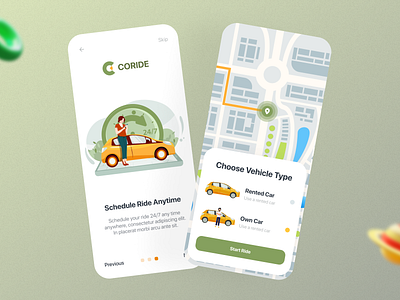 Ride sharing mobile app onboarding UI exploration andriod app app design design exploration ios mobile ride sharing uber ui ui ux ui design ux