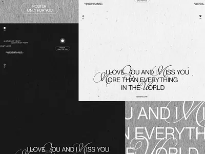 Always - Poster for you ❤️✨ art poster artposter composition design edition fonts graphic design lettering minimalist poster type poster typeposter typographies typography visual visualdesign