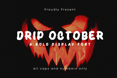 Drip October Display Font branding clean colorful creative design font graphic design illustration logo modern ui