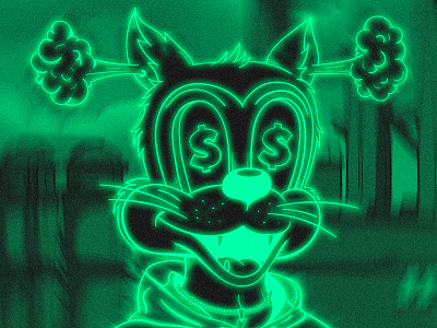 TOONZ cartoon character crypto degen design edit illustration nft photoshop toonz