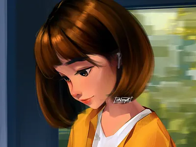 📝 anime art character cute design drawings girl girl character illustration