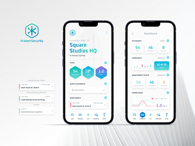 Kraken Security Brand Identity brand identity branding cyber design facility logo management minimal security tech logo technology ui visual identity