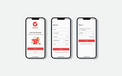 Fintech app redesign app design ui ux uxdesign
