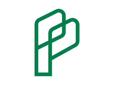 P branding design identity logo mark monogram p p logo symbol