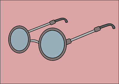 Glasses affinity designer design graphic design vector vector art vintage