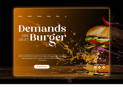 Landing Page Design branding creative design design graphic design illustration landing page typography ui ux vector