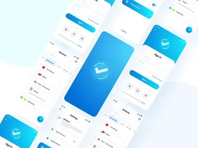 All Done ! iOS app UI 2022 alldone android app app illustration ios task taskmanagement todo todolist ui uiux ux