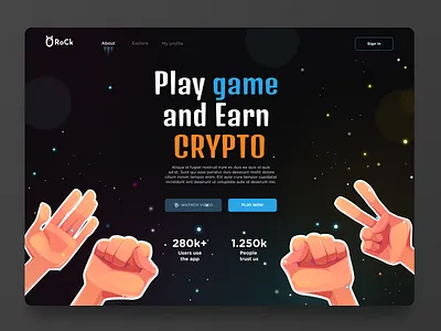 Play2Earn blockchain dapp defi design nft play2earn ui ux web3