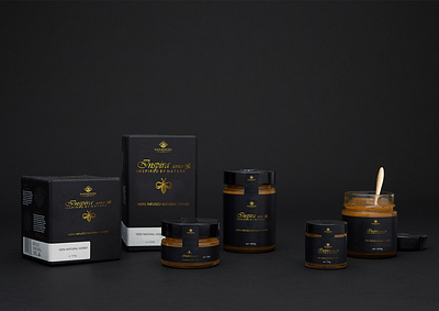 Honey Packaging Concept branding graphic design illustration logo pa packaging