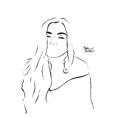 Trazos cartoon cute design face girl graphic design illustration