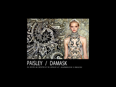 paisley damask pattern design graphic design paisley damask pattern design