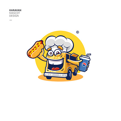 Karavan branding design graphic design illustration logo rhyton typography