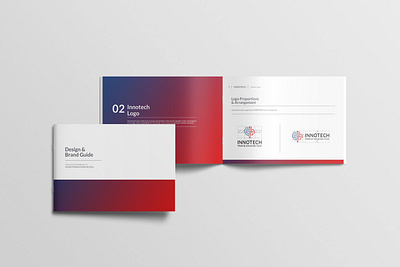 Innotech Brand Guide branding design graphic design illustration logo rhyton typography