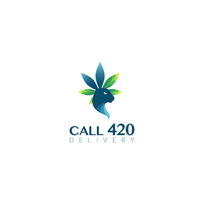 Call 420 Delivery branding design graphic design illustration logo rhyton typography