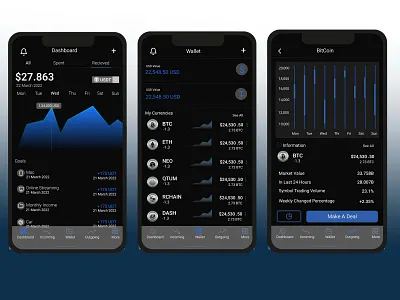 Bitcoin app app branding design graphic design illustration logo typography ui ux vector