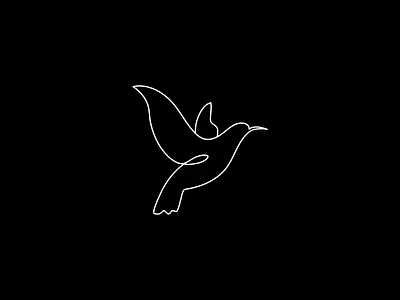 Bird Line Art Design boho botanical branding design feminine flat logo graphic design illustration lineart logo logo designer logotype minimal minimalist modern logo typography