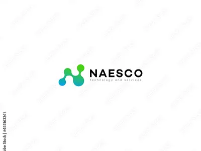 N technology Logo Template vector symbol web