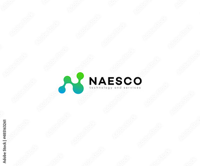 N technology Logo Template vector symbol web
