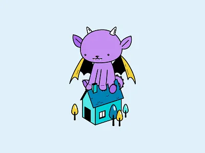 INKTOBER. DAY 01. GARGOYLE. character design gargoyle illustration inktober