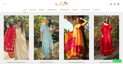 Thread n Button design illustration web design