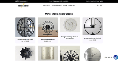 Steelography design illustration web design