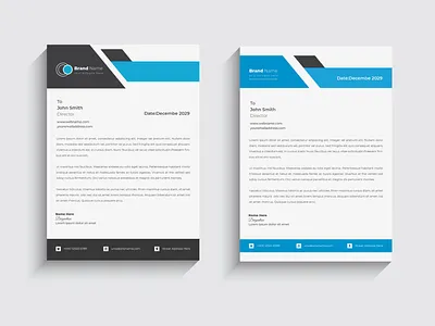 Letterhead Design print ready