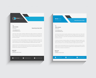 Letterhead Design print ready