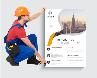 Corporate Flyer Design Template unique